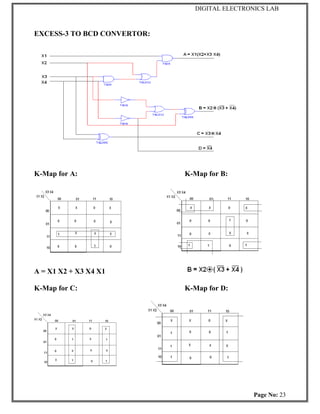 Digital electronics lab | DOC
