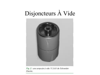 Disjoncteurs À Vide
 