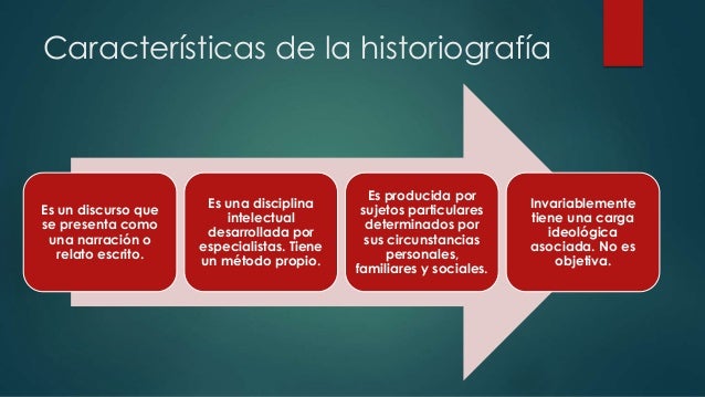 De la historia a la historiografía