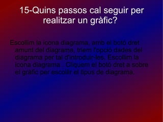10-Quan aplicarem un estil a una diapositiva?  Quan volem que totes les diapositives es veguin iguals 