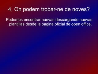 19-Quan aplicarem una transició en les diapositives?  Depen de la velocitat a la que volem que transcorrin les diapositives. Anirem a dins del menú de la nostra dreta, anirem a transició de diapositives i escollirem la transició desitjada. Hagi un moviment entre les diapositives.  
