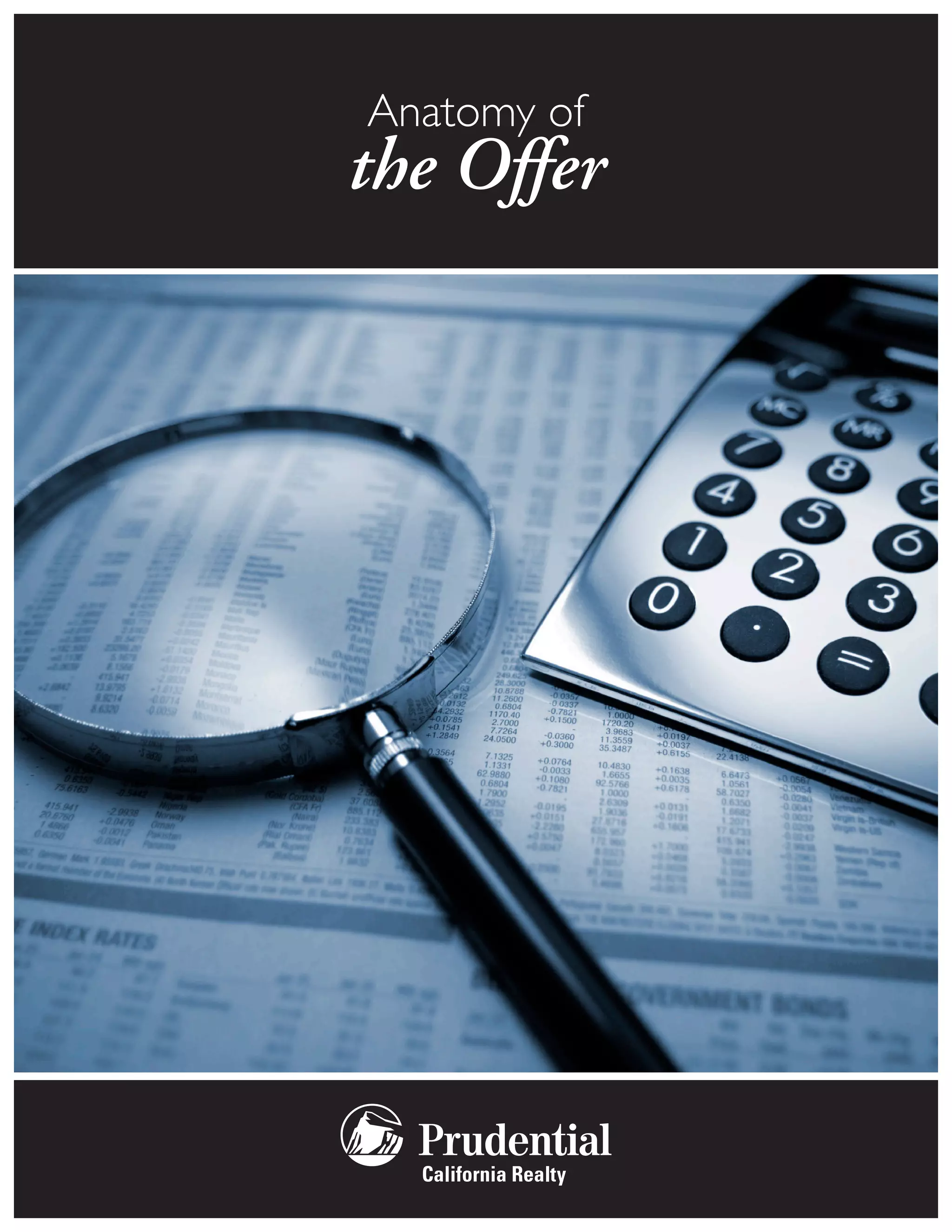 Anatomy of
the Offer
 