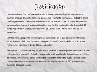 La actividad aquí descrita1 pretende mejorar la competencia lingüística de nuestros alumnos a través de una herramienta pe...