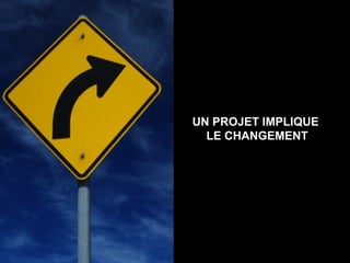 UN PROJET IMPLIQUE  LE CHANGEMENT 