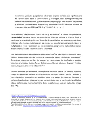 De las violencias a la cultura de paz en la escuela | PDF