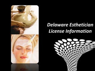 Delaware Esthetician
License Information
 