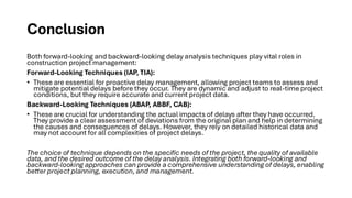 Delay Analysis Techniques that is used i | PDF