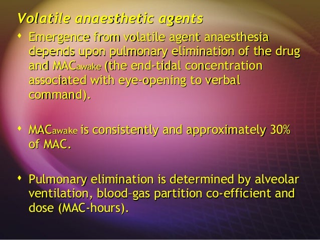 Delayed Recovery From Anaesthesia ppt