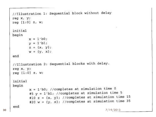 Delays in verilog | PDF | Web Development | Internet