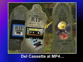 Del Cassette al MP4…
 