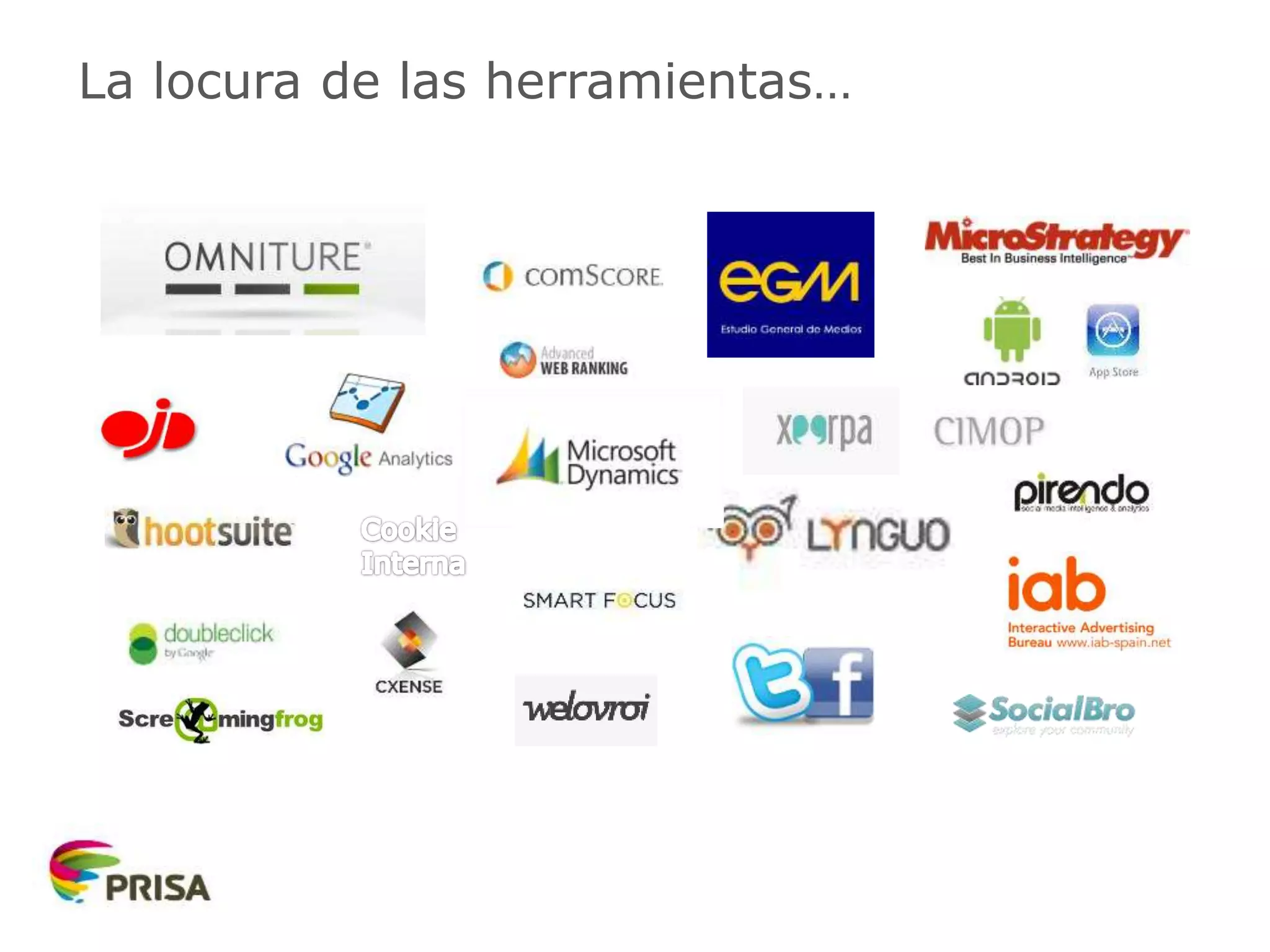 La locura de las herramientas…
 