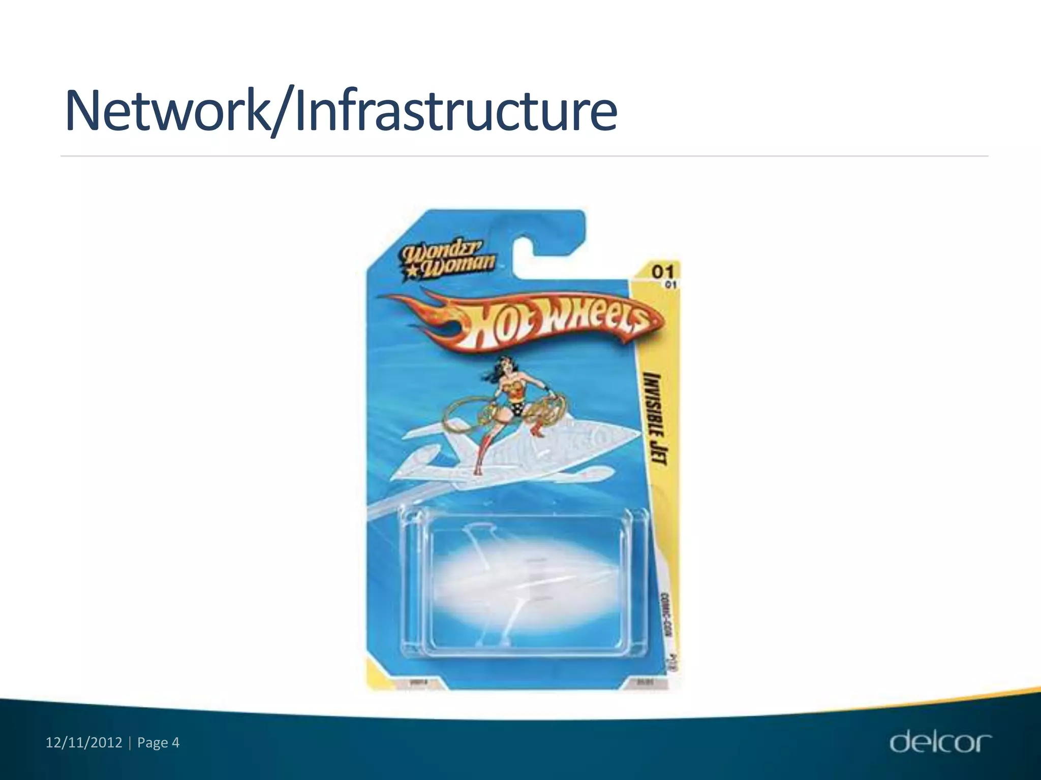 Network/Infrastructure




12/11/2012 | Page 4
 