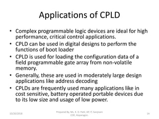 DELD Unit V cpld_fpga | PDF