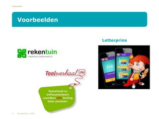 Lichtenbeek
Letterprins
Voorbeelden
6 De leerling in 2020
 