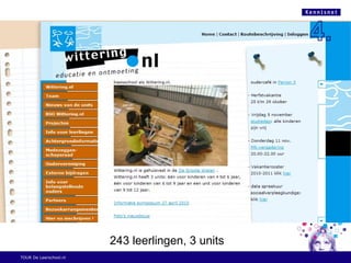 TOUR De Leerschool.nl
243 leerlingen, 3 units
 