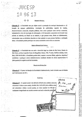 Paraconferirooriginal,acesseositehttps://esaj.tjsp.jus.br/esaj,informeoprocesso2099602-08.2015.8.26.0000ecódigo184B515.
Estedocumentofoiprotocoladoem03/07/2015às14:17,écópiadooriginalassinadodigitalmenteporTribunaldeJusticaSaoPauloeCELSODEFARIAMONTEIRO.
fls. 167
 