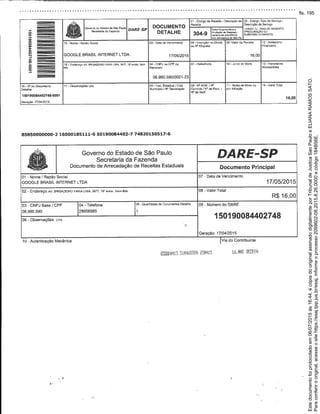 Paraconferirooriginal,acesseositehttps://esaj.tjsp.jus.br/esaj,informeoprocesso2099602-08.2015.8.26.0000ecódigo184B56E.
Estedocumentofoiprotocoladoem06/07/2015às16:44,écópiadooriginalassinadodigitalmenteporTribunaldeJusticaSaoPauloeELIANARAMOSSATO.
fls. 195
 