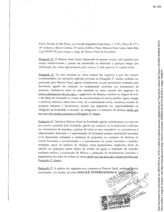 Paraconferirooriginal,acesseositehttps://esaj.tjsp.jus.br/esaj,informeoprocesso2099602-08.2015.8.26.0000ecódigo184B570.
Estedocumentofoiprotocoladoem06/07/2015às16:44,écópiadooriginalassinadodigitalmenteporTribunaldeJusticaSaoPauloeELIANARAMOSSATO.
fls. 205
 
