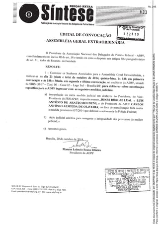 Paraconferirooriginal,acesseositehttps://esaj.tjsp.jus.br/esaj,informeoprocesso2099602-08.2015.8.26.0000ecódigo184B571.
Estedocumentofoiprotocoladoem06/07/2015às16:44,écópiadooriginalassinadodigitalmenteporTribunaldeJusticaSaoPauloeELIANARAMOSSATO.
fls. 245
 