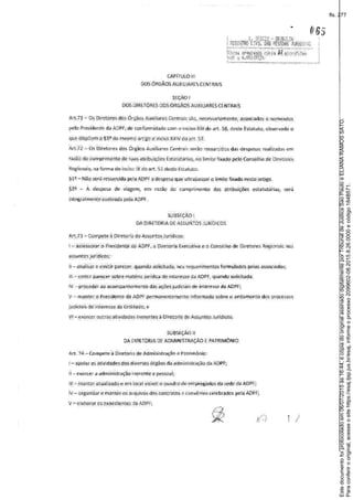 Paraconferirooriginal,acesseositehttps://esaj.tjsp.jus.br/esaj,informeoprocesso2099602-08.2015.8.26.0000ecódigo184B571.
Estedocumentofoiprotocoladoem06/07/2015às16:44,écópiadooriginalassinadodigitalmenteporTribunaldeJusticaSaoPauloeELIANARAMOSSATO.
fls. 277
 