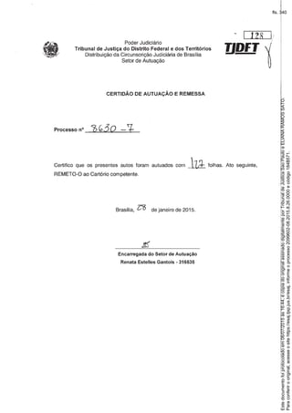 Paraconferirooriginal,acesseositehttps://esaj.tjsp.jus.br/esaj,informeoprocesso2099602-08.2015.8.26.0000ecódigo184B571.
Estedocumentofoiprotocoladoem06/07/2015às16:44,écópiadooriginalassinadodigitalmenteporTribunaldeJusticaSaoPauloeELIANARAMOSSATO.
fls. 340
 