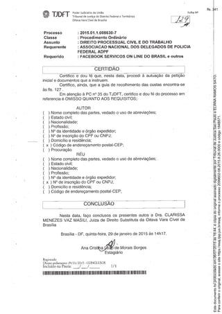 Paraconferirooriginal,acesseositehttps://esaj.tjsp.jus.br/esaj,informeoprocesso2099602-08.2015.8.26.0000ecódigo184B571.
Estedocumentofoiprotocoladoem06/07/2015às16:44,écópiadooriginalassinadodigitalmenteporTribunaldeJusticaSaoPauloeELIANARAMOSSATO.
fls. 341
 