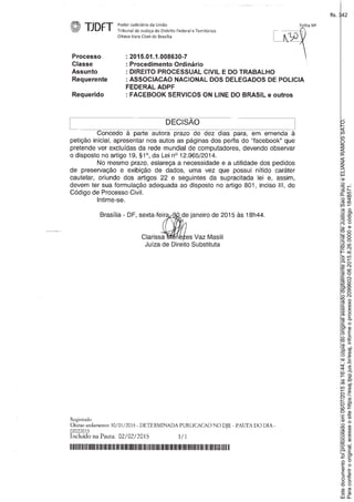 Paraconferirooriginal,acesseositehttps://esaj.tjsp.jus.br/esaj,informeoprocesso2099602-08.2015.8.26.0000ecódigo184B571.
Estedocumentofoiprotocoladoem06/07/2015às16:44,écópiadooriginalassinadodigitalmenteporTribunaldeJusticaSaoPauloeELIANARAMOSSATO.
fls. 342
 