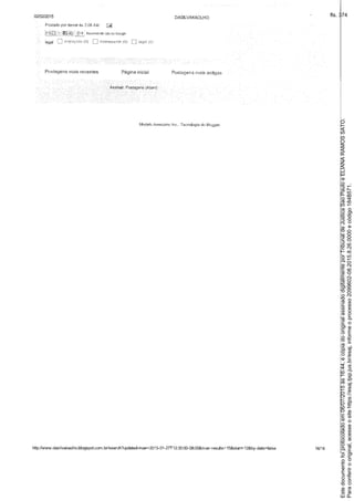 Paraconferirooriginal,acesseositehttps://esaj.tjsp.jus.br/esaj,informeoprocesso2099602-08.2015.8.26.0000ecódigo184B571.
Estedocumentofoiprotocoladoem06/07/2015às16:44,écópiadooriginalassinadodigitalmenteporTribunaldeJusticaSaoPauloeELIANARAMOSSATO.
fls. 374
 