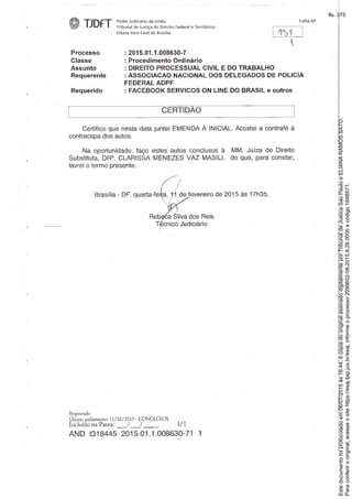 Paraconferirooriginal,acesseositehttps://esaj.tjsp.jus.br/esaj,informeoprocesso2099602-08.2015.8.26.0000ecódigo184B571.
Estedocumentofoiprotocoladoem06/07/2015às16:44,écópiadooriginalassinadodigitalmenteporTribunaldeJusticaSaoPauloeELIANARAMOSSATO.
fls. 375
 