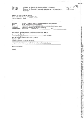 Paraconferirooriginal,acesseositehttps://esaj.tjsp.jus.br/esaj,informeoprocesso2099602-08.2015.8.26.0000ecódigo184B571.
Estedocumentofoiprotocoladoem06/07/2015às16:44,écópiadooriginalassinadodigitalmenteporTribunaldeJusticadeSaoPauloeELIANARAMOSSATO.
fls. 397
 