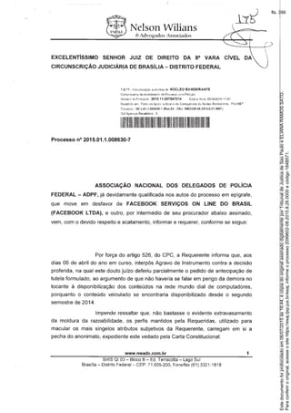 Paraconferirooriginal,acesseositehttps://esaj.tjsp.jus.br/esaj,informeoprocesso2099602-08.2015.8.26.0000ecódigo184B571.
Estedocumentofoiprotocoladoem06/07/2015às16:44,écópiadooriginalassinadodigitalmenteporTribunaldeJusticadeSaoPauloeELIANARAMOSSATO.
fls. 399
 