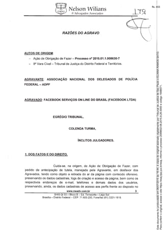Paraconferirooriginal,acesseositehttps://esaj.tjsp.jus.br/esaj,informeoprocesso2099602-08.2015.8.26.0000ecódigo184B571.
Estedocumentofoiprotocoladoem06/07/2015às16:44,écópiadooriginalassinadodigitalmenteporTribunaldeJusticadeSaoPauloeELIANARAMOSSATO.
fls. 403
 