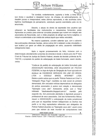 Paraconferirooriginal,acesseositehttps://esaj.tjsp.jus.br/esaj,informeoprocesso2099602-08.2015.8.26.0000ecódigo184B571.
Estedocumentofoiprotocoladoem06/07/2015às16:44,écópiadooriginalassinadodigitalmenteporTribunaldeJusticadeSaoPauloeELIANARAMOSSATO.
fls. 408
 