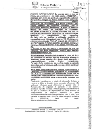 Paraconferirooriginal,acesseositehttps://esaj.tjsp.jus.br/esaj,informeoprocesso2099602-08.2015.8.26.0000ecódigo184B571.
Estedocumentofoiprotocoladoem06/07/2015às16:44,écópiadooriginalassinadodigitalmenteporTribunaldeJusticadeSaoPauloeELIANARAMOSSATO.
fls. 415
 