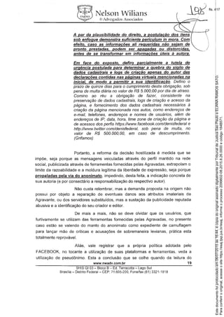 Paraconferirooriginal,acesseositehttps://esaj.tjsp.jus.br/esaj,informeoprocesso2099602-08.2015.8.26.0000ecódigo184B571.
Estedocumentofoiprotocoladoem06/07/2015às16:44,écópiadooriginalassinadodigitalmenteporTribunaldeJusticaSaoPauloeELIANARAMOSSATO.
fls. 417
 
