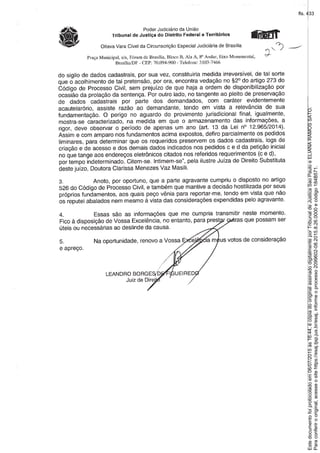 Paraconferirooriginal,acesseositehttps://esaj.tjsp.jus.br/esaj,informeoprocesso2099602-08.2015.8.26.0000ecódigo184B571.
Estedocumentofoiprotocoladoem06/07/2015às16:44,écópiadooriginalassinadodigitalmenteporTribunaldeJusticaSaoPauloeELIANARAMOSSATO.
fls. 433
 