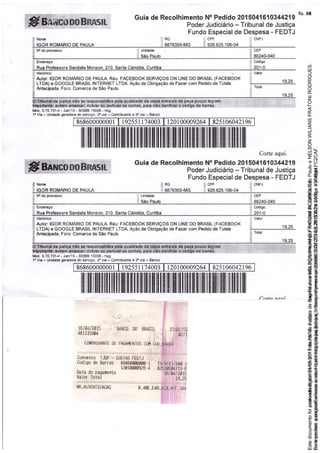 Seimpresso,paraconferênciaacesseositehttps://esaj.tjsp.jus.br/esaj,informeoprocesso1037079-65.2015.8.26.0100eocódigoFC2CAF.
EstedocumentofoiassinadodigitalmenteporTribunaldeJusticadeSaoPauloeNELSONWILIANSFRATONIRODRIGUES.
fls. 68
Paraconferirooriginal,acesseositehttps://esaj.tjsp.jus.br/esaj,informeoprocesso2099602-08.2015.8.26.0000ecódigo15F4644.
Estedocumentofoiprotocoladoem21/05/2015às18:10,écópiadooriginalassinadodigitalmenteporTribunaldeJusticaSaoPauloeNELSONWILIANSFRATONIRODRIGUES.
fls. 94
 