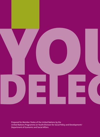 Guide to Youth Delegates to the United Nations | PDF