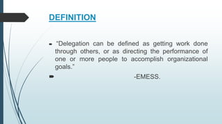 What does cheap delegate mean