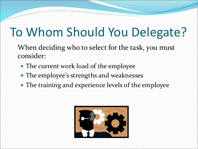 Delegation Ppt