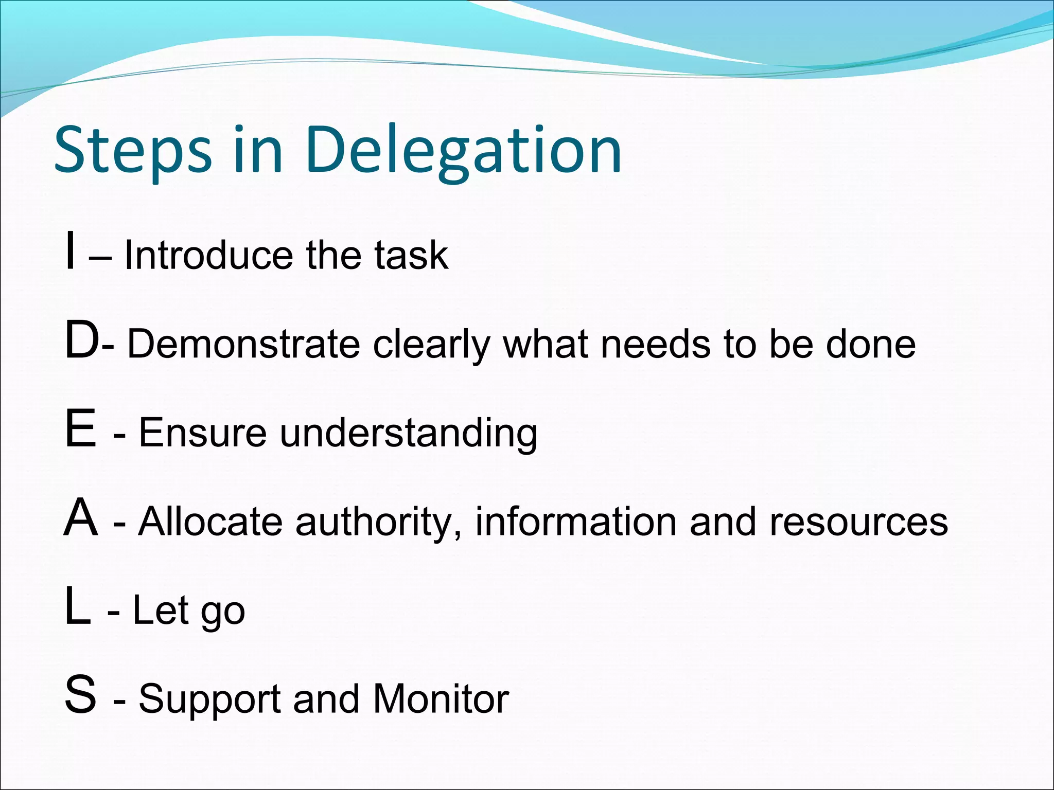 Delegation Skills | PPT
