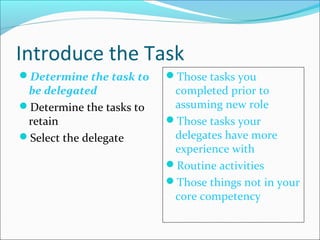 Delegation Skills | PPT