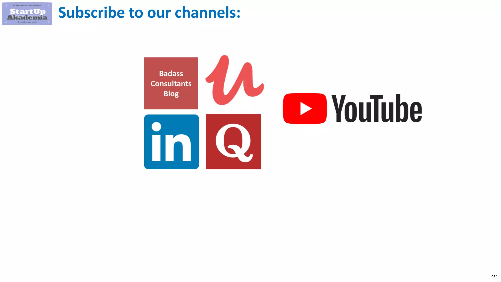 232
Badass
Consultants
Blog
Subscribe to our channels:
 