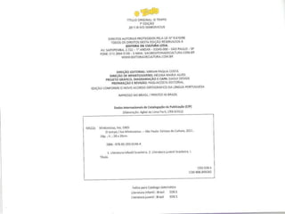 Leitura Deleite: O Tempo