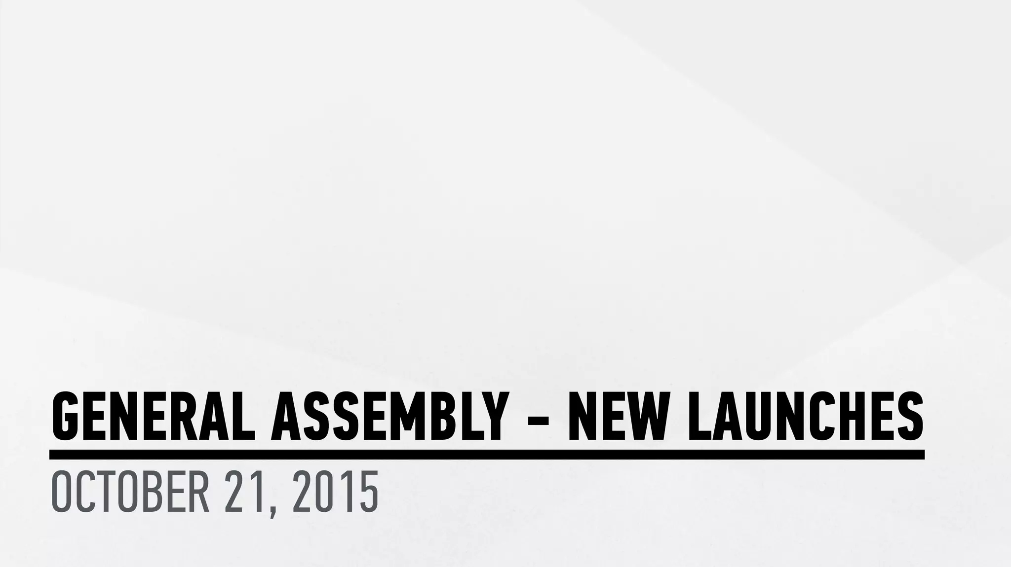 Interviewing at General Assembly [2015] PPT