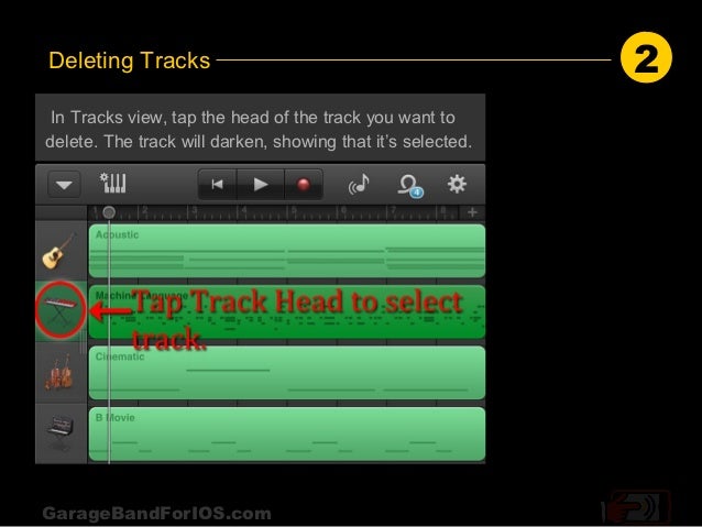 How To Delete Recording On Garageband Ipad How To Delete Recording On Garageband Ipad