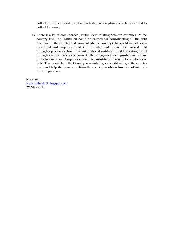 Deleveraging government balance sheets