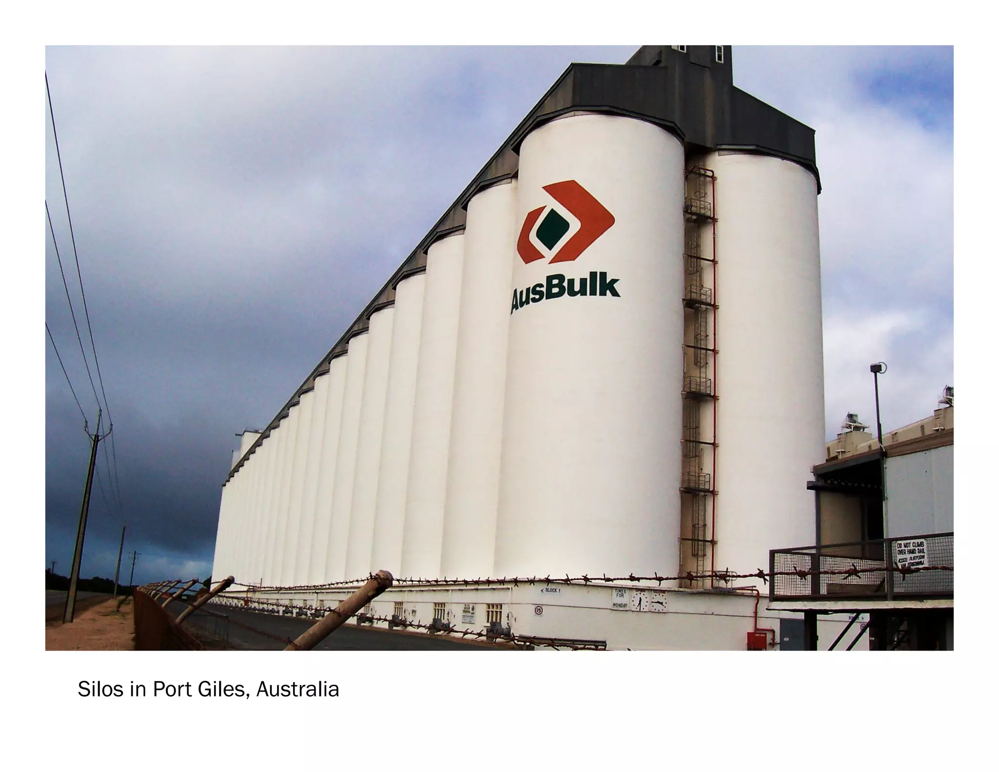 Silos in Port Giles, Australia
 
