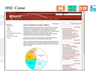 HSE: Cemat
 