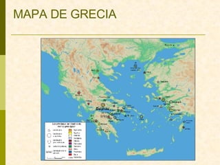 MAPA DE GRECIA 